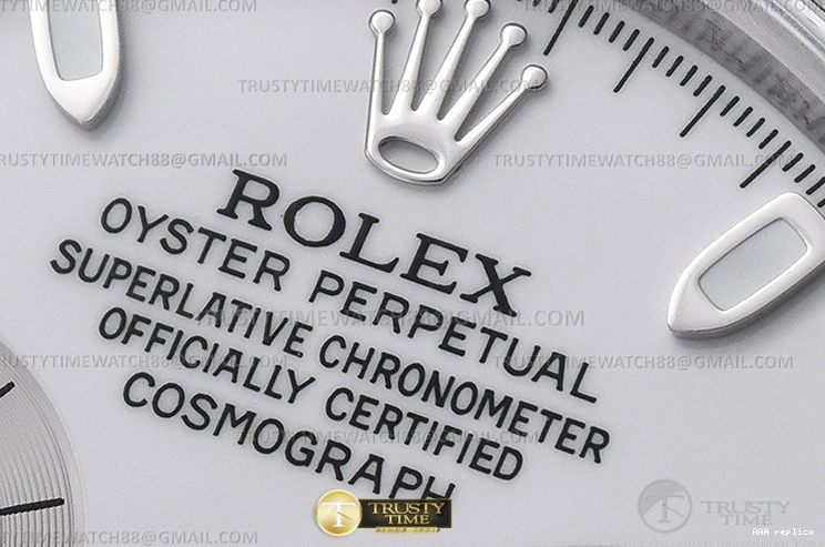 Aaa fake watches Stk ROLDYT0441C SH4130 904L SS 116520 Wht Daytona – QF SS 1101